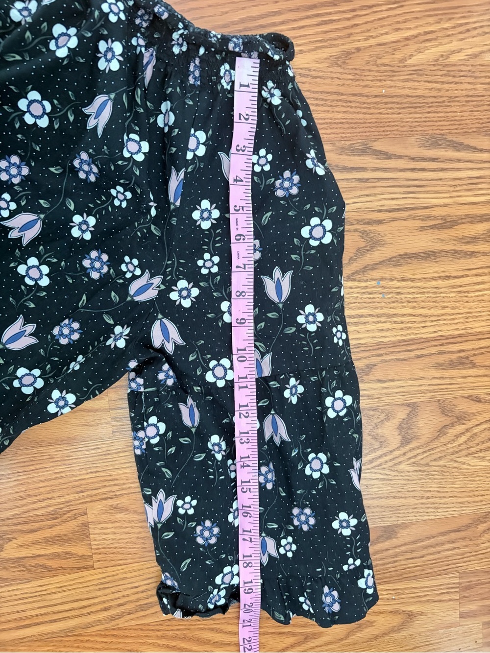 Eloquii black Floral Square-Neck Midi Dress - Picture 7 of 15